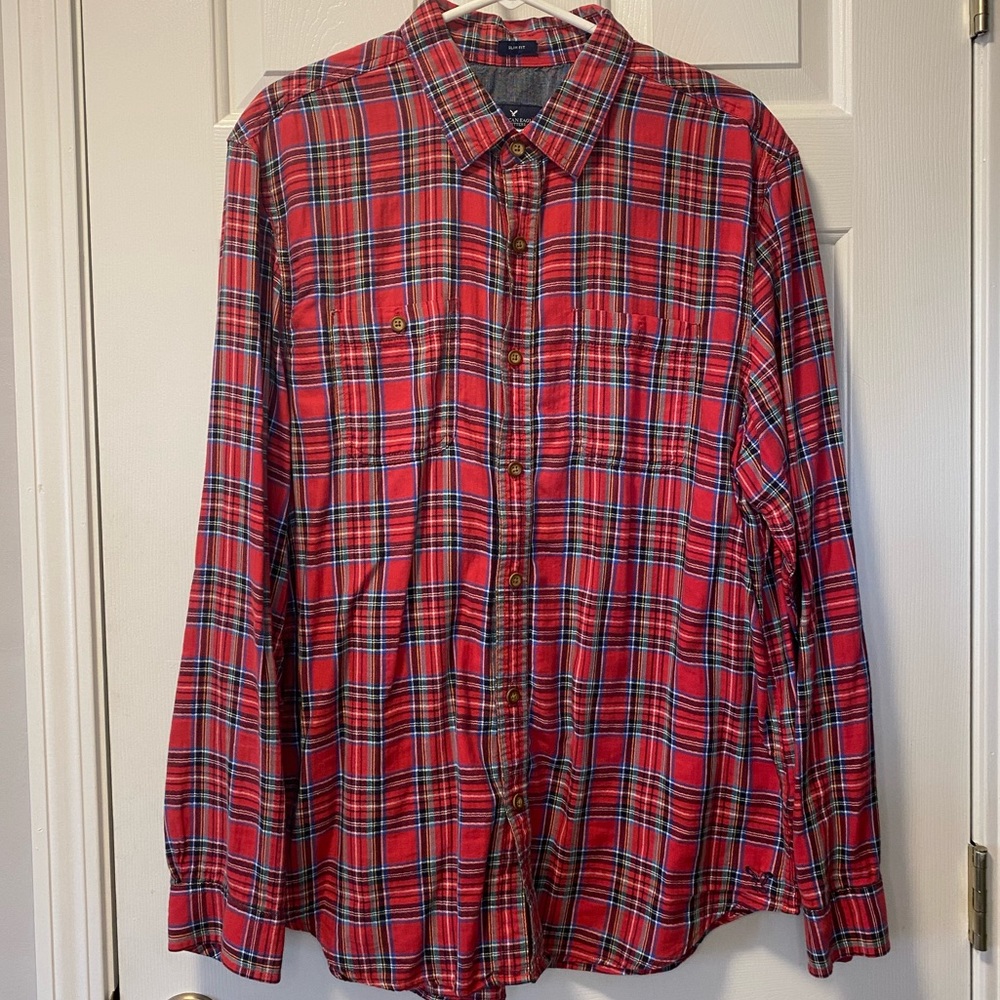 American Eagle Flannel - Slim fit